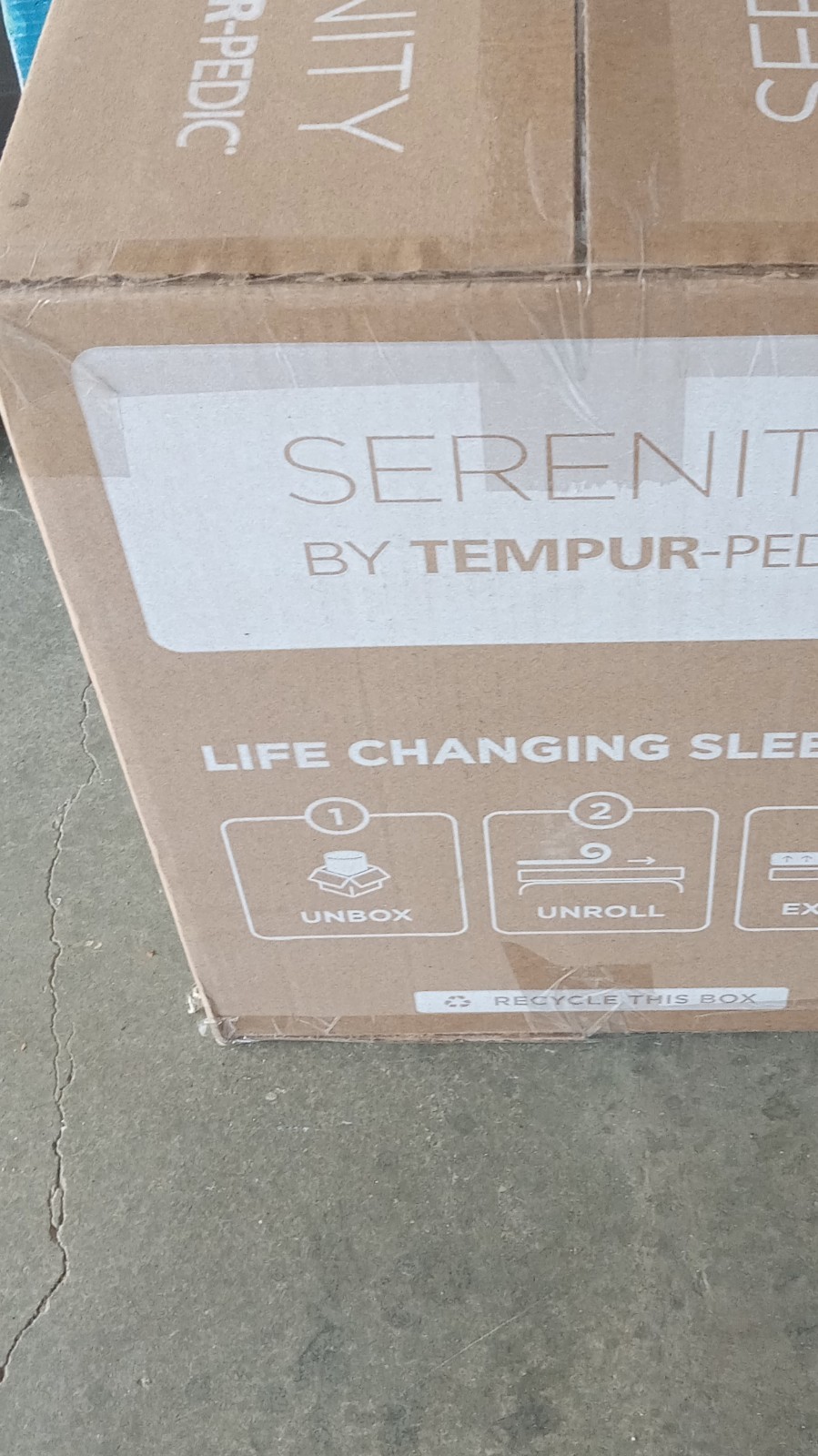 Tempur-Pedic Serenity Mattress in Box