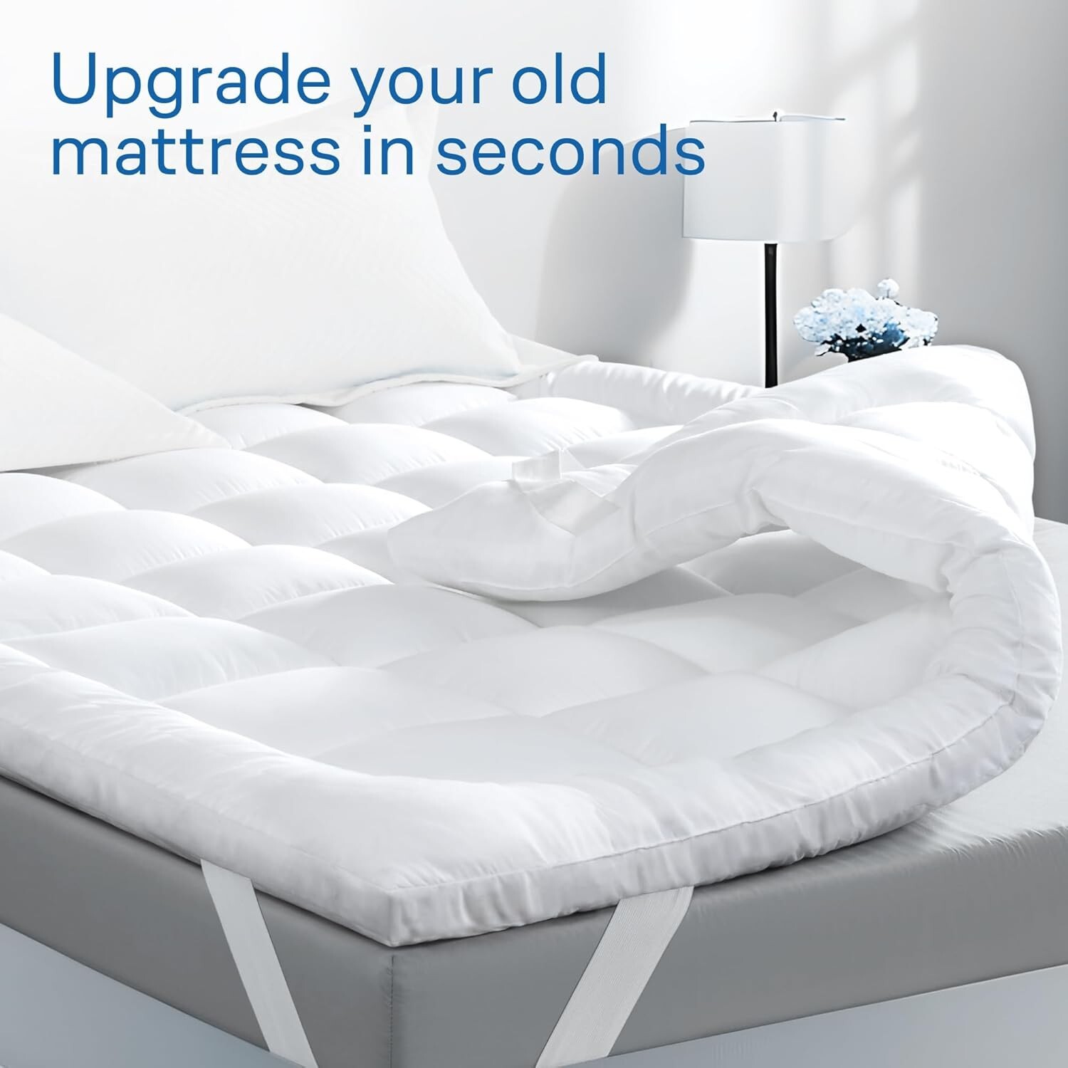 Ultra Soft Full Size Mattress Topper – Cloud-Like Mattress Pad for Back Pain …