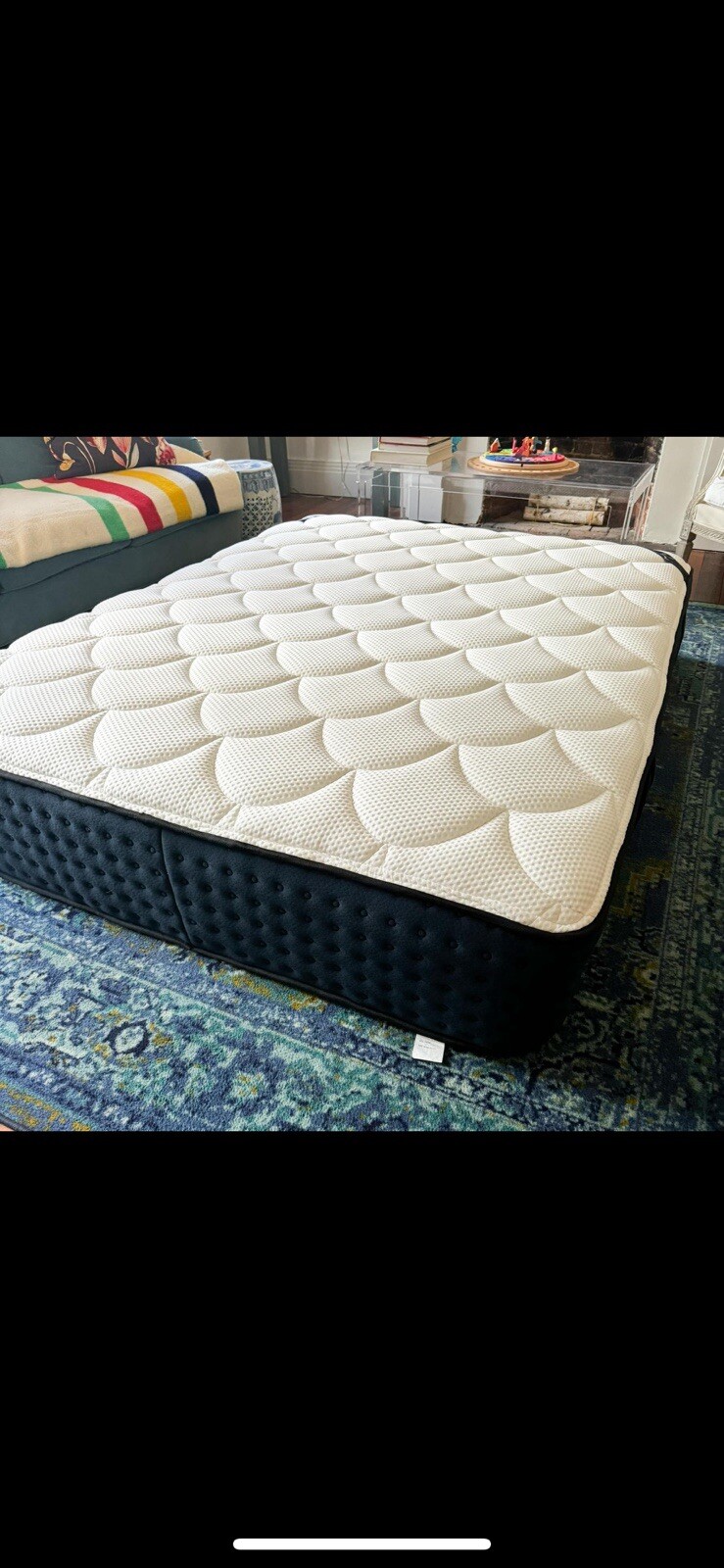 Dream Cloud Hybrid Mattress- Queen For $399. Original Retail Price: $1299