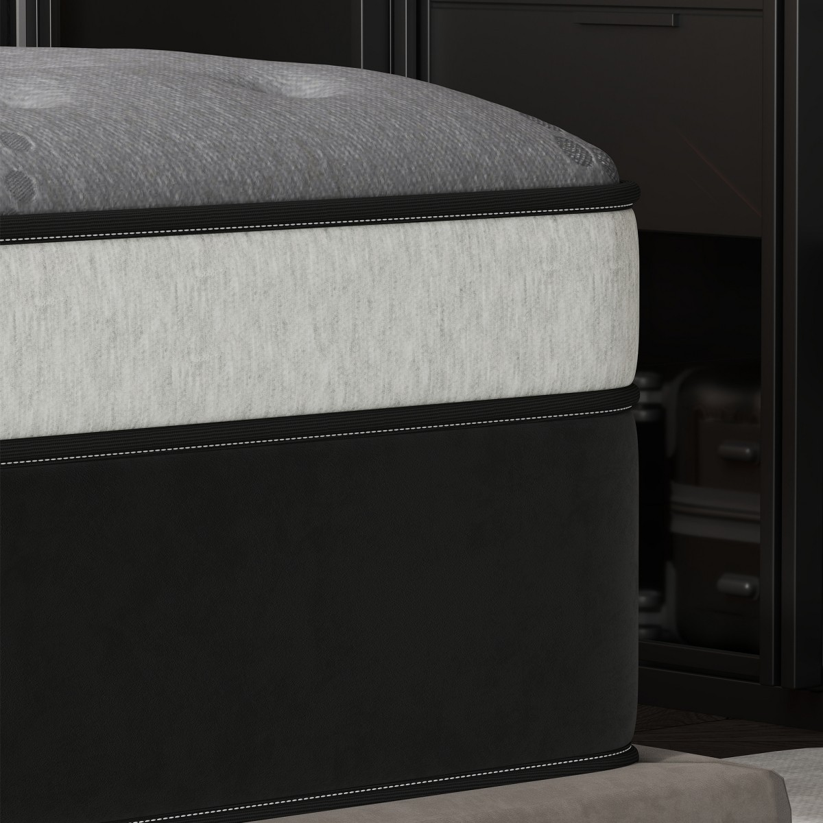12″14″ Mattress Hybrid Gel Memory Foam Medium Firm Twin Full Queen King In A Box