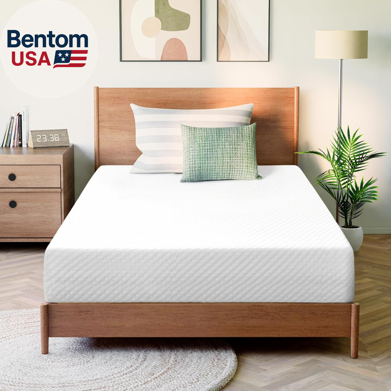 5 Inch Twin Cooling Gel Memory Foam Mattress Medium Firm Pressure Relief Certipu
