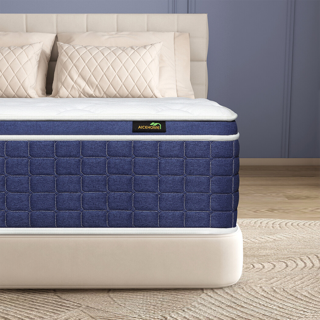 14/12/10 Inch Gel Memory Foam Hybrid Mattress Medium Twin Full Queen King Size