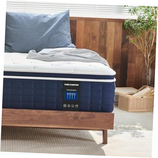 Mattress 12 inch, Multi Layer Comfort Foam and Coil for Extra Back Twin 12 Inch