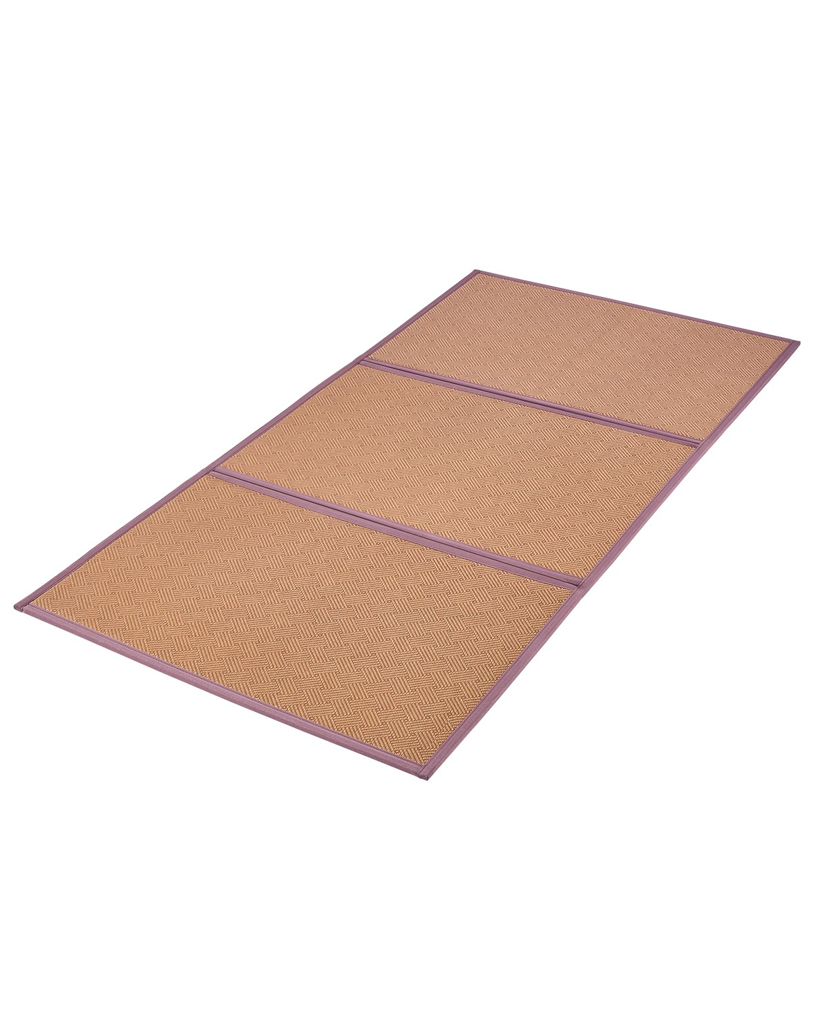 Japanese Tatami Mat 80 x 39 in Foldable Natural Rattan Tatami Mattress