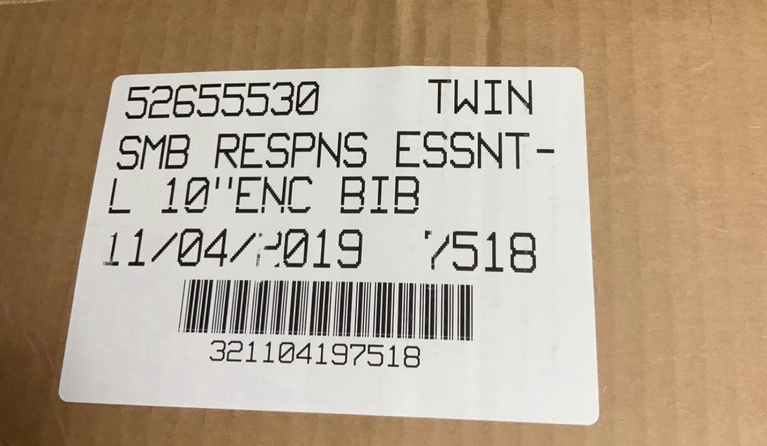 Sealy 10 Inch Encased Coil Innerspring Twin Size Mattress Still Compressed New
