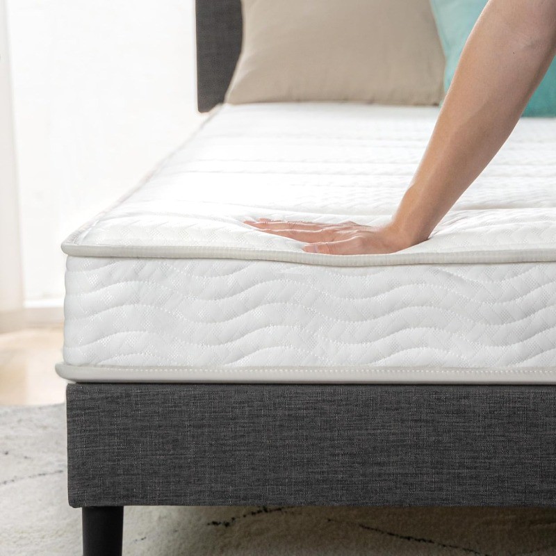 Foam and Spring Hybrid Mattress [New Version], Twin, Medium Firmness, Durable