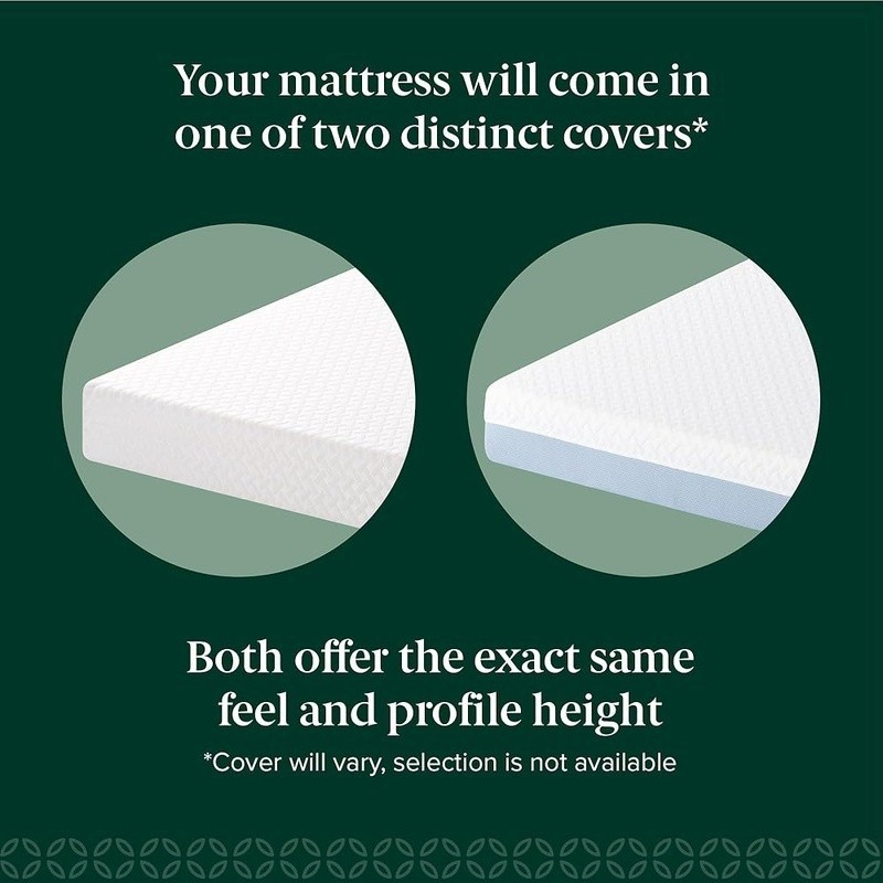 Cooling Airflow Memory Foam Mattress Twin Medium Firm W/ Breathable Cover New