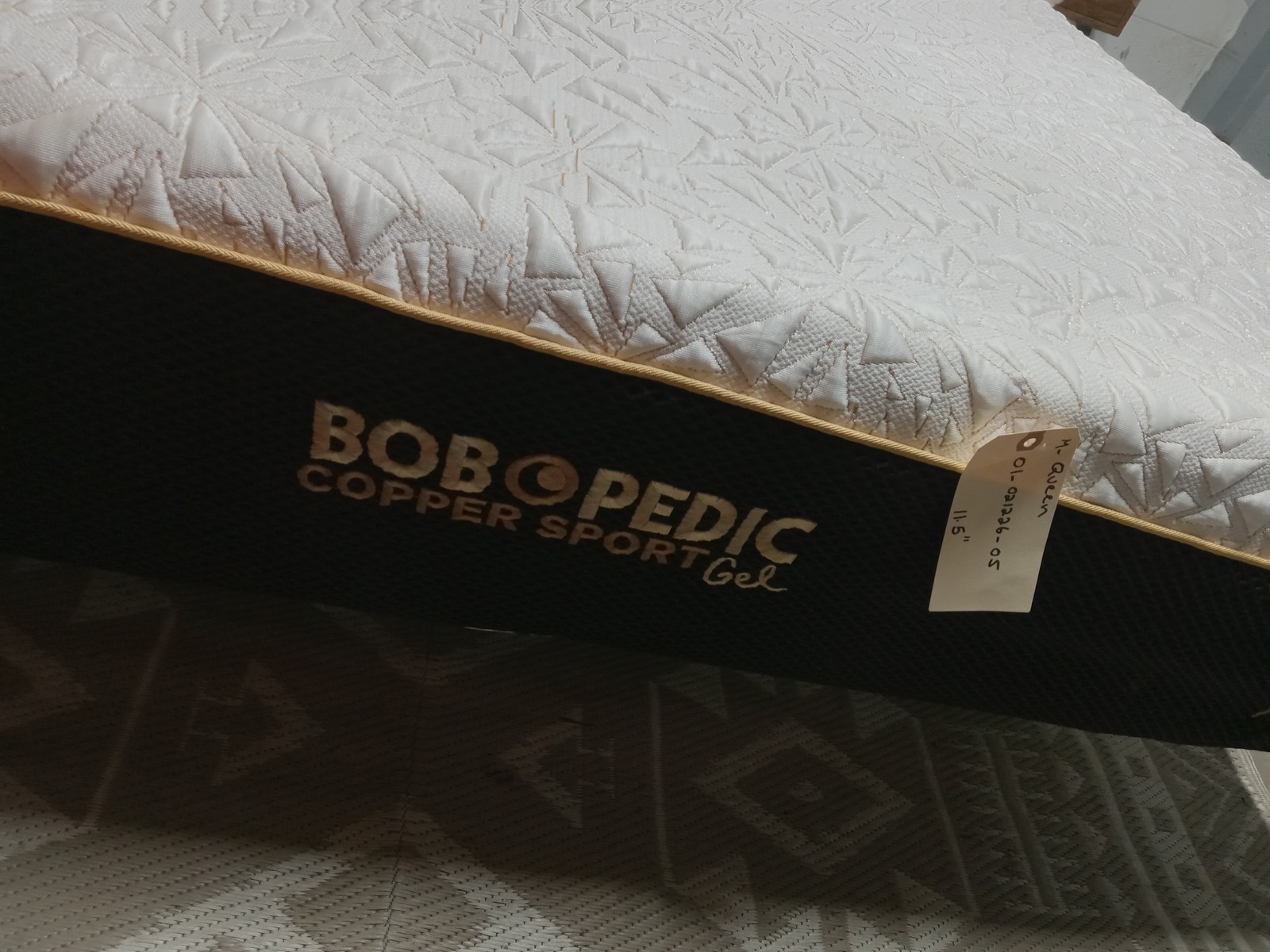 Bob-O-Pedic | Copper Sport Gel Firm | 11.5” Queen Mattress