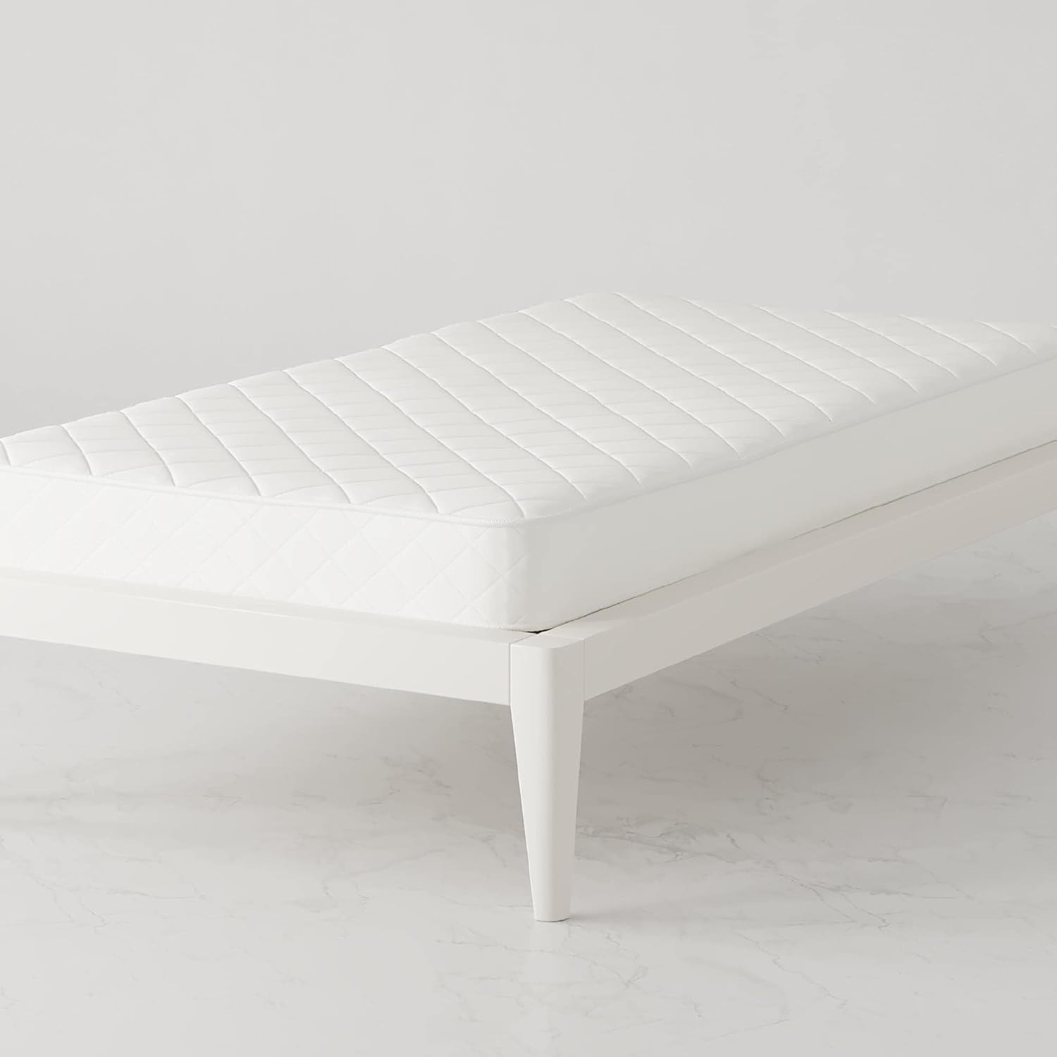 6” Coil Mattress Made with Certipur-Us® Certified Foam , Twin,White