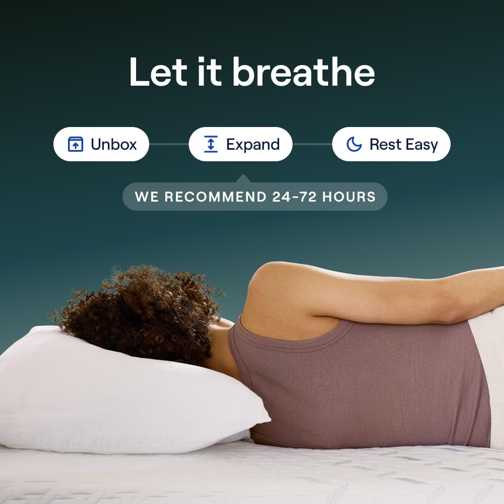 Premier Hybrid 13” Mattress – Medium Firm, Cooling Memory Foam & Coils