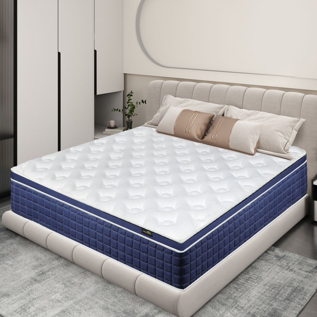 12 inch King Size Hybrid Memory Foam Mattress,Pocket Spring Mattress In A Box