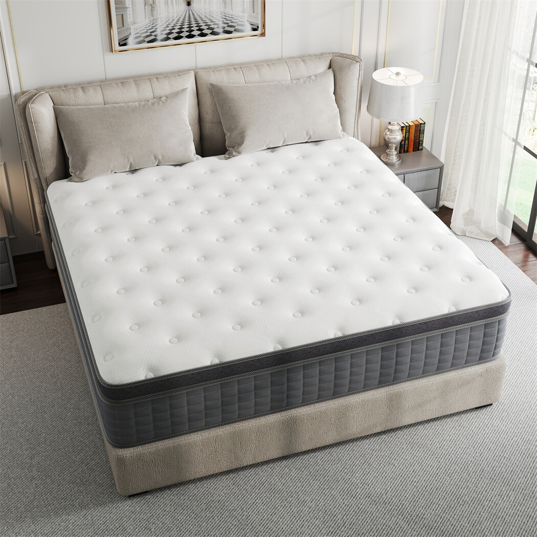 10/12/14 Inch Memory Foam Mattress Twin Full Queen King Size Spring Bed in a Box
