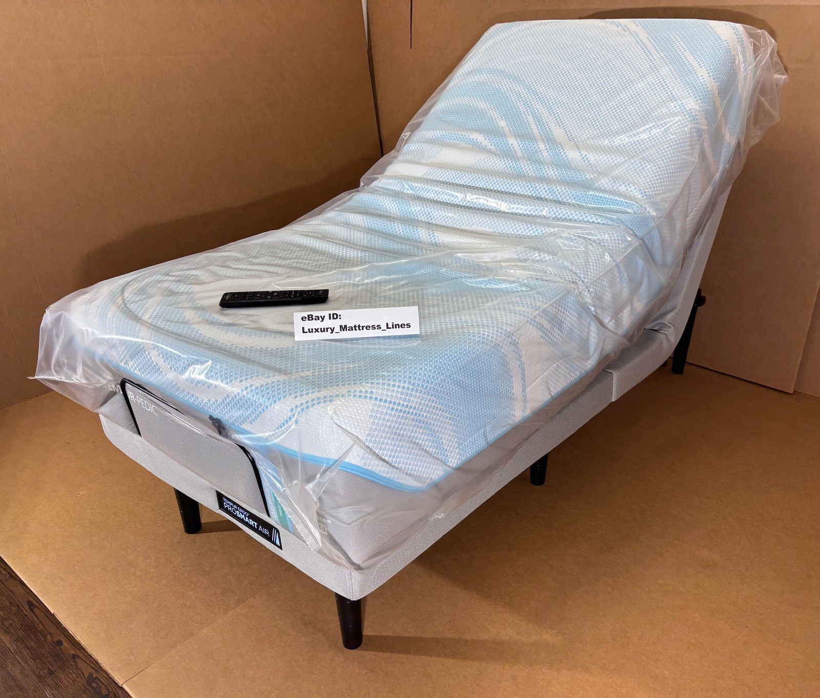Tempurpedic ActiveBreeze Twin XL Mattress W/Pro Smart Air Adjustable Base NEW!