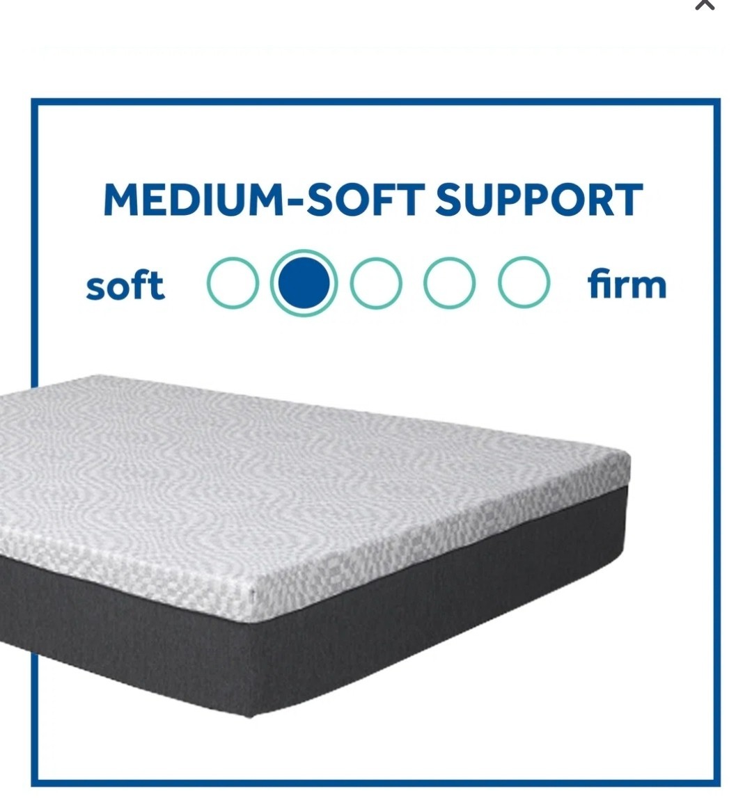 Sealy Cool 12 in Meduim Memory Foam Mattress *Brand New in Box*