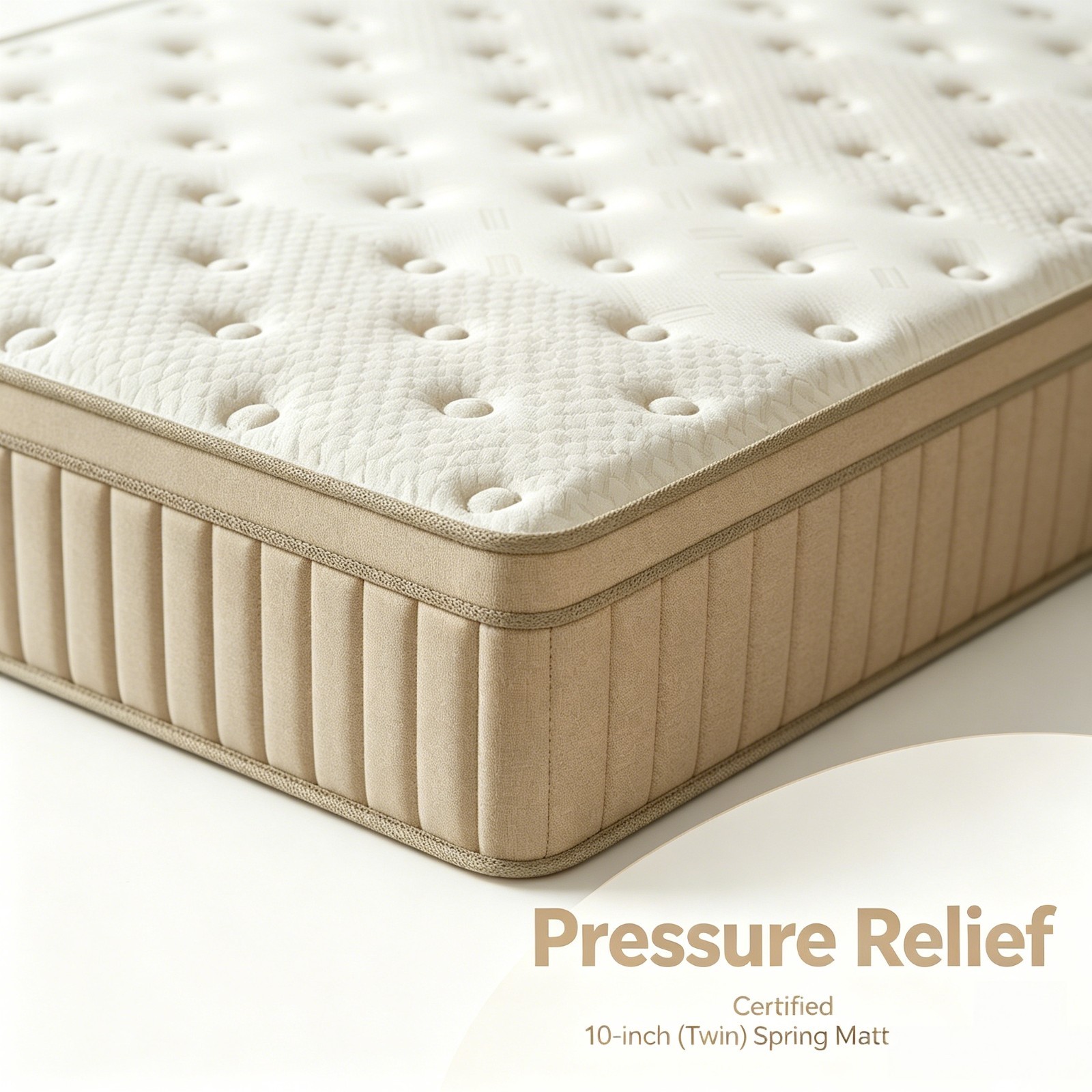 10inch Premium Gel Memory Foam Mattress Hybrid Spring Twin Size Bed In A Box