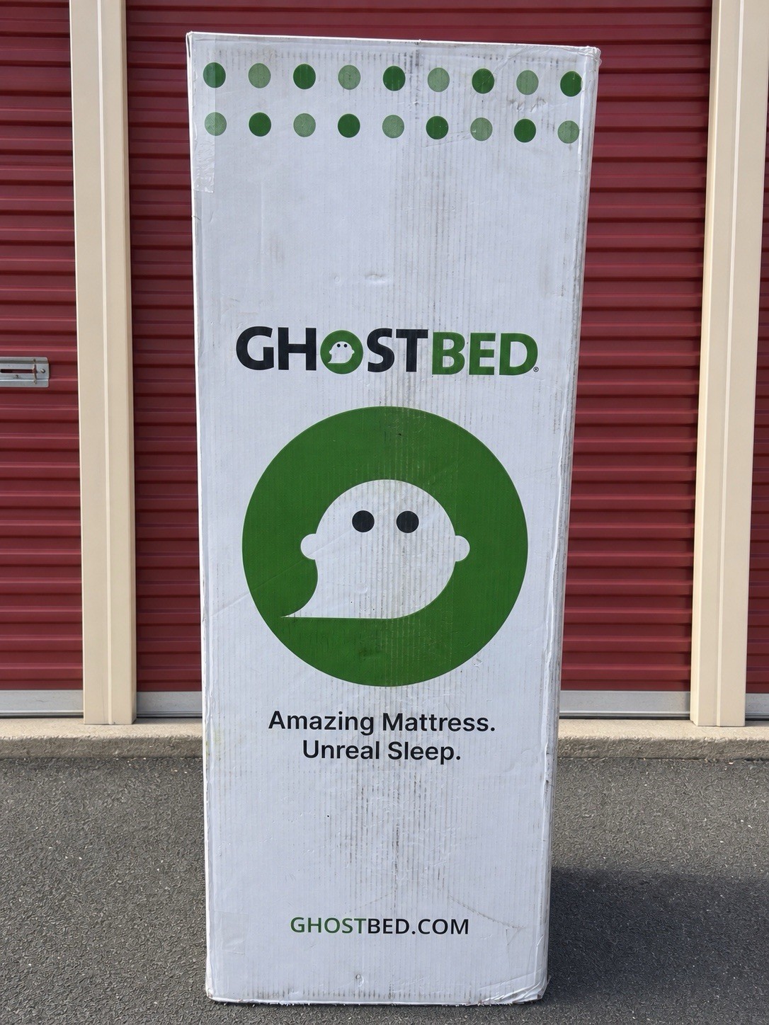 GhostBed Queen Memory Foam Mattress Medium Firmness w/ Cooling Technology