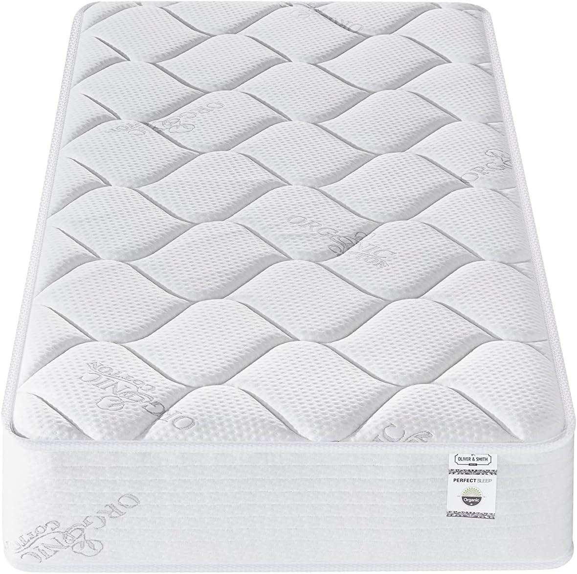 Twin Size Mattress – 10 Inch Cool Memory Foam & Spring Hybrid Mattress with Brea
