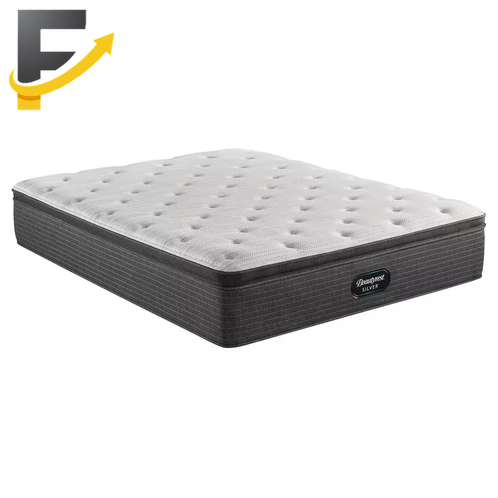 Beautyrest Silver BRS900 15in. Medium Hybrid Pillow Top Full Mattress