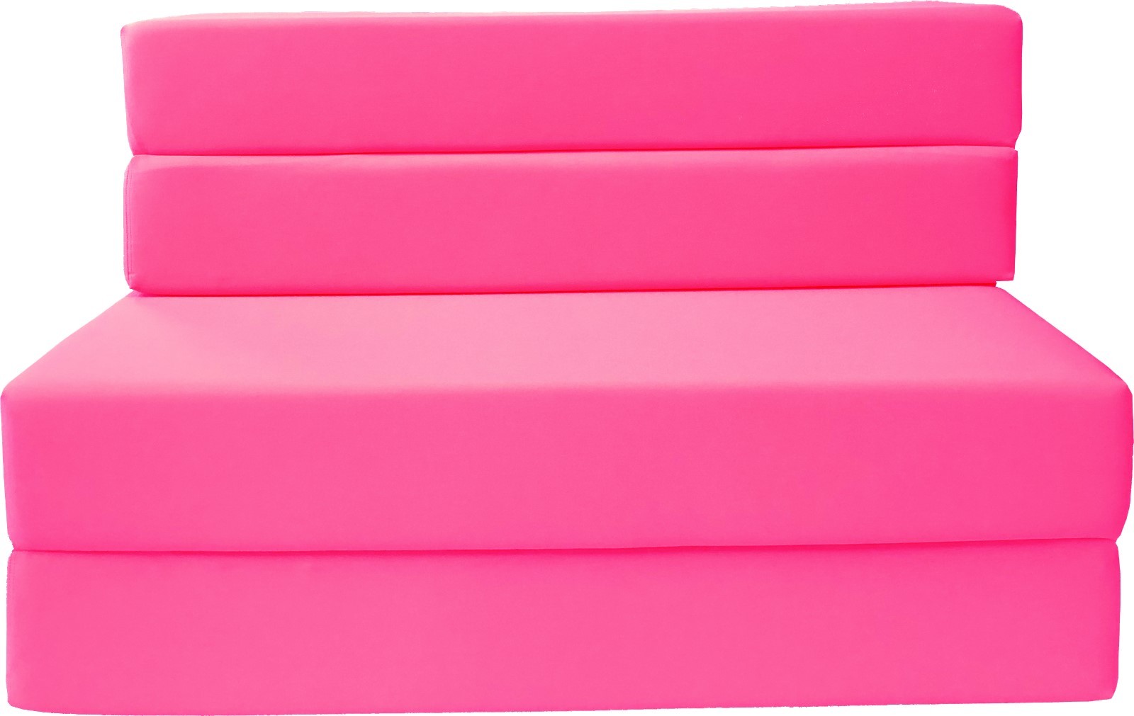 Queen Size Folding Foam Mattress, Sofa Chair Bed, RV Mattresses 6x60x80, Pink