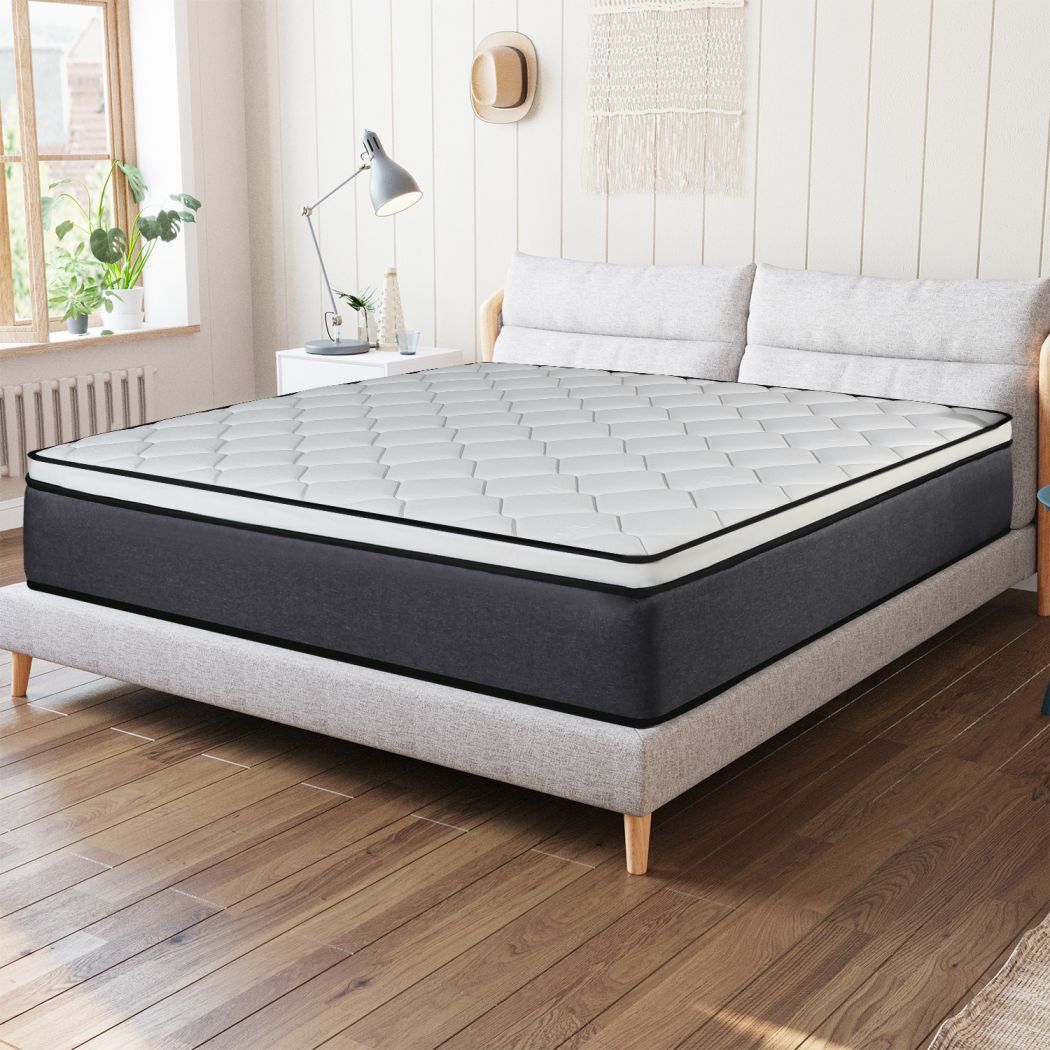 Twin Full Queen King Mattress Gel Memory Foam 10″ 12″ InnerSprings Hybrid Bed