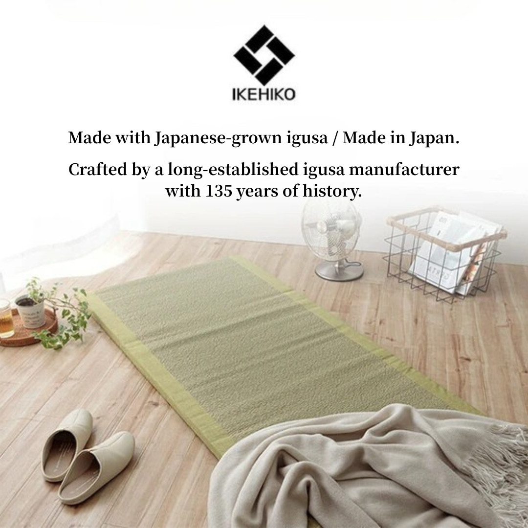 IKEHIKO Japanese Igusa Tatami Mat Sleeping Pad Cool Made in Japan 6810132　NEW