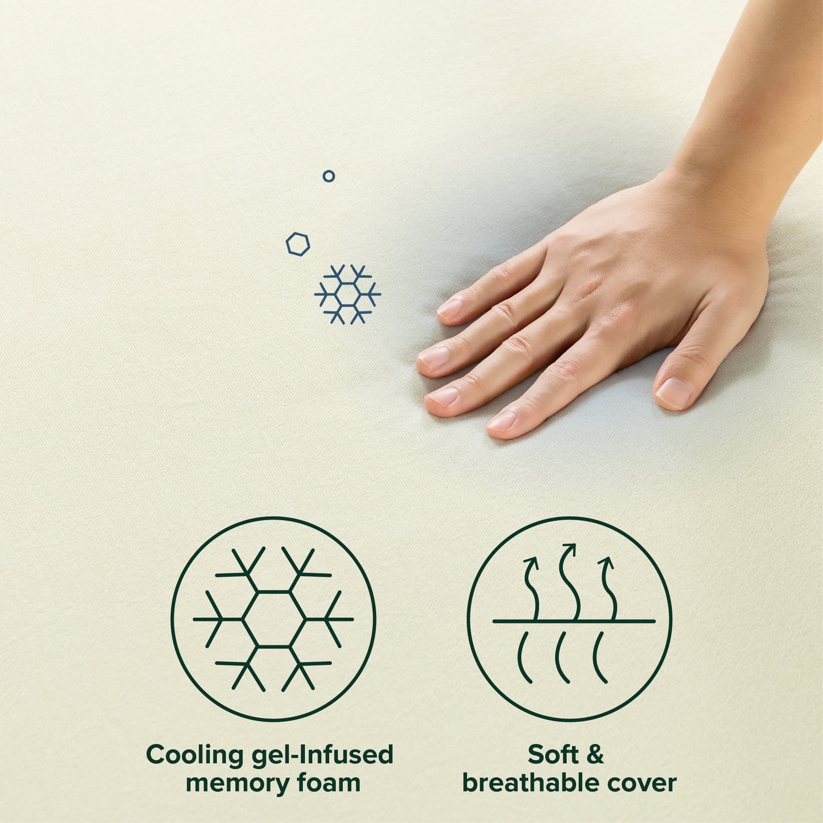 Zinus Gel Airflow 6″ Twin Tight Top Memory Foam Mattress