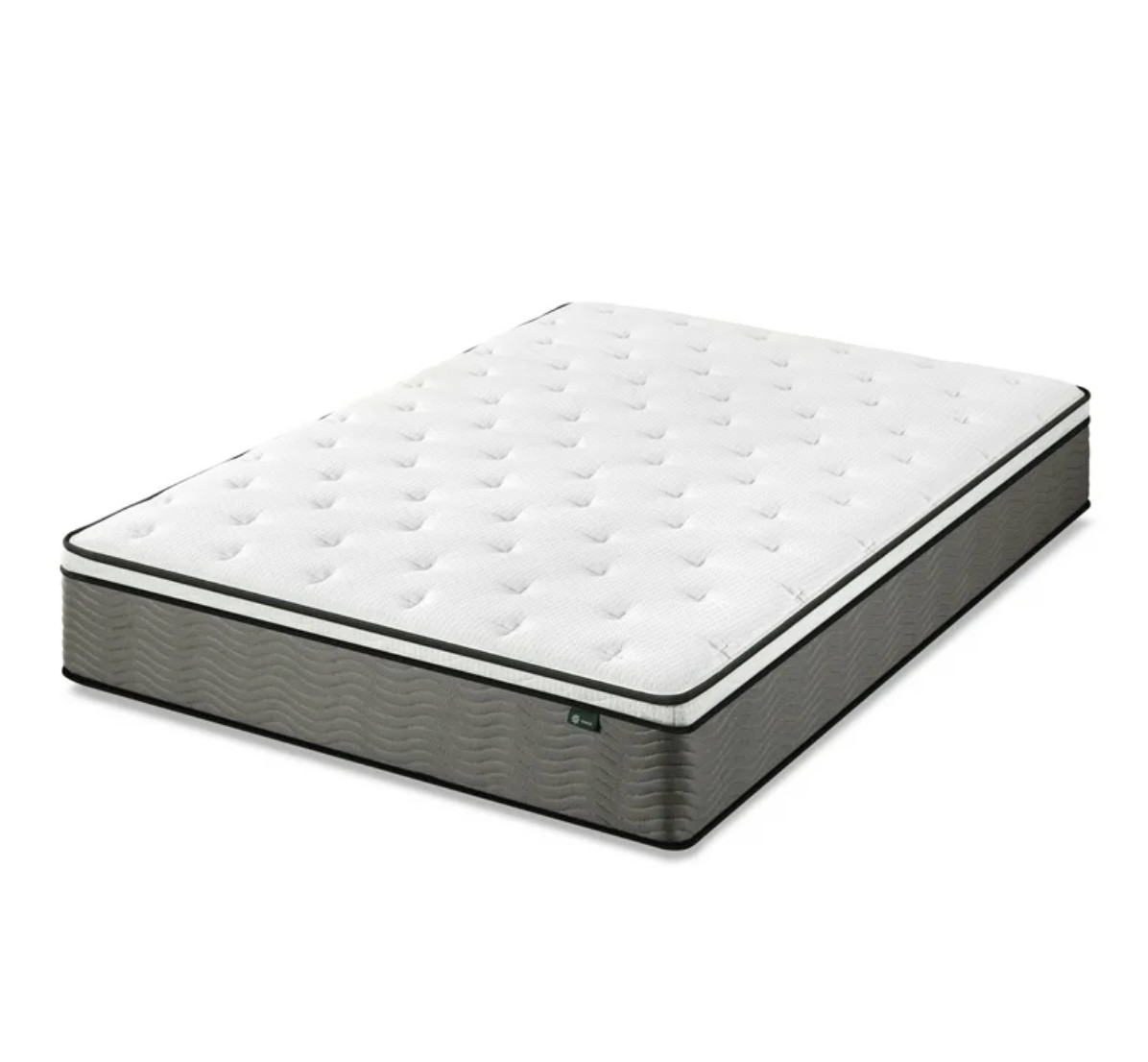 12″ Colchones FULL Size De Espuma 12 Pulgadas Hybrid Comfort Foam Mattress Bed