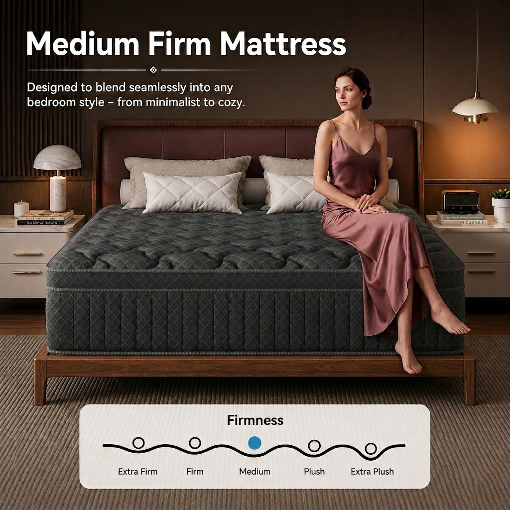 8″10″12″14″ Twin Full Queen King Size Mattress in a Box Hybrid Spring MemoryFoam