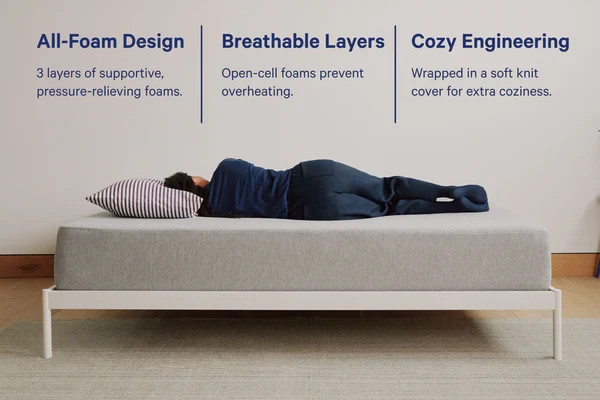 Casper Dream Mattress – Sanitized & Recompacted – Multiple Sizes – Free Delivery
