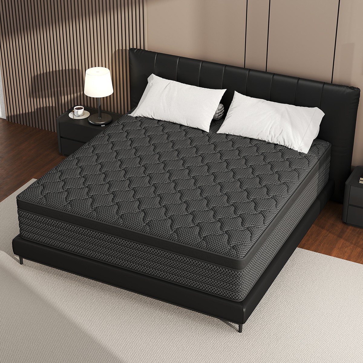8″ 12″ 14″ Twin Full Queen King Mattress in a Box Pocket Spring Gel Memory Foam