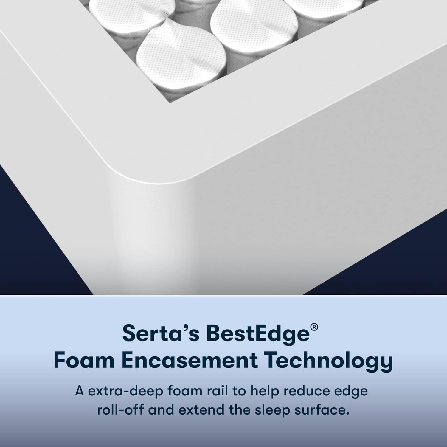 Perfect Sleeper Enhanced 12″ Queen Mattress – Firm, Cooling Gel Memory Foam, Poc
