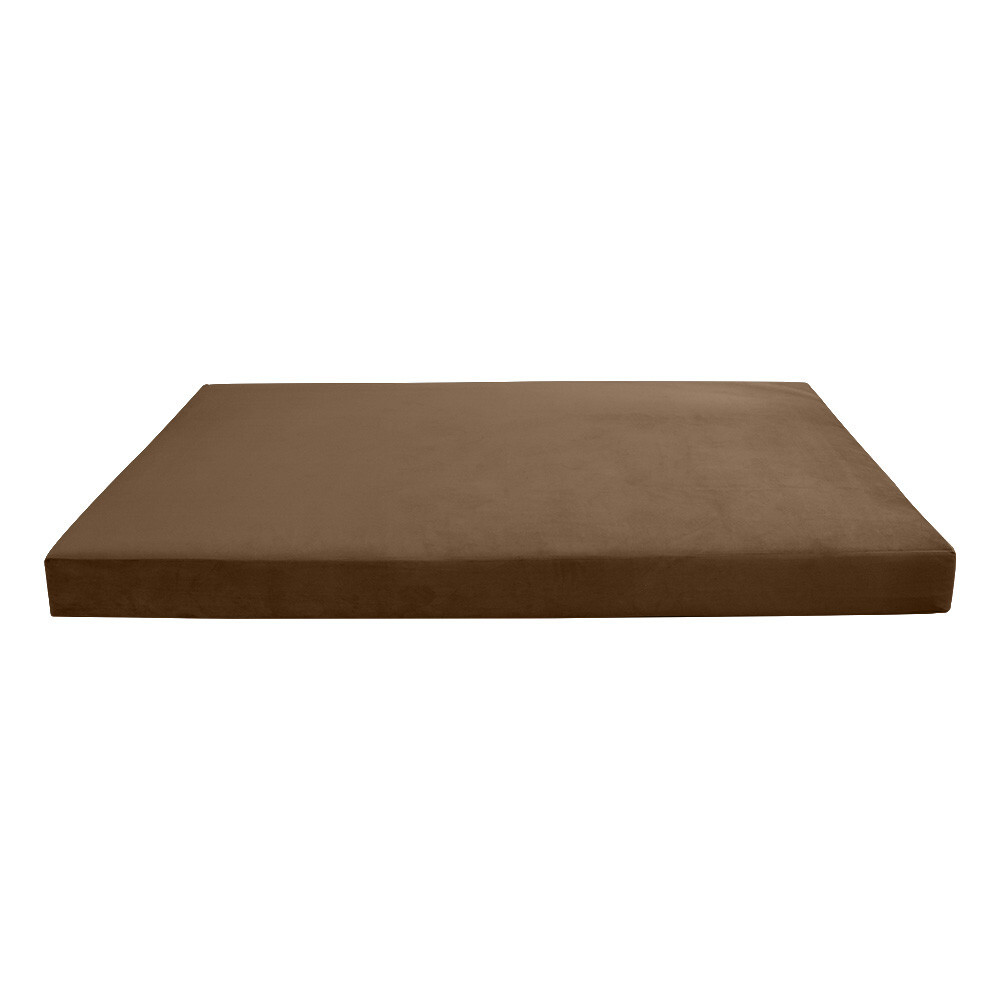 Knife Edge 6″ Twin Size 75x39x6 Velvet Indoor Daybed Mattress |COVER ONLY|-AD308