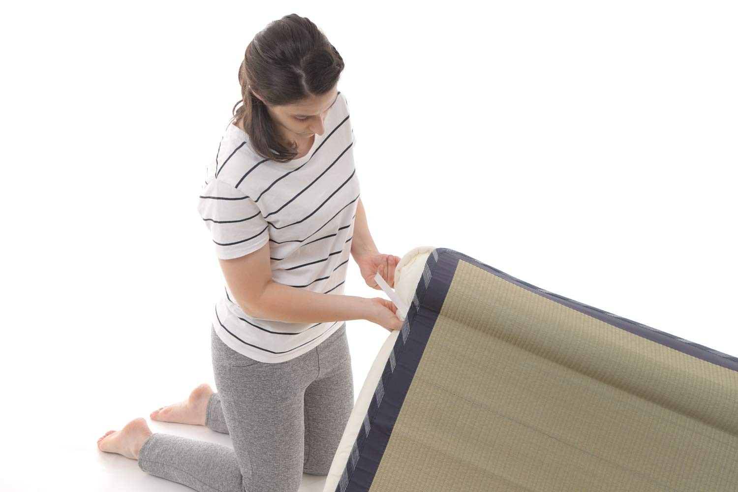 MIINA Japanese Traditional Igusa (Rush Grass) Tatami Mattress, Sleeping Mat, Jap