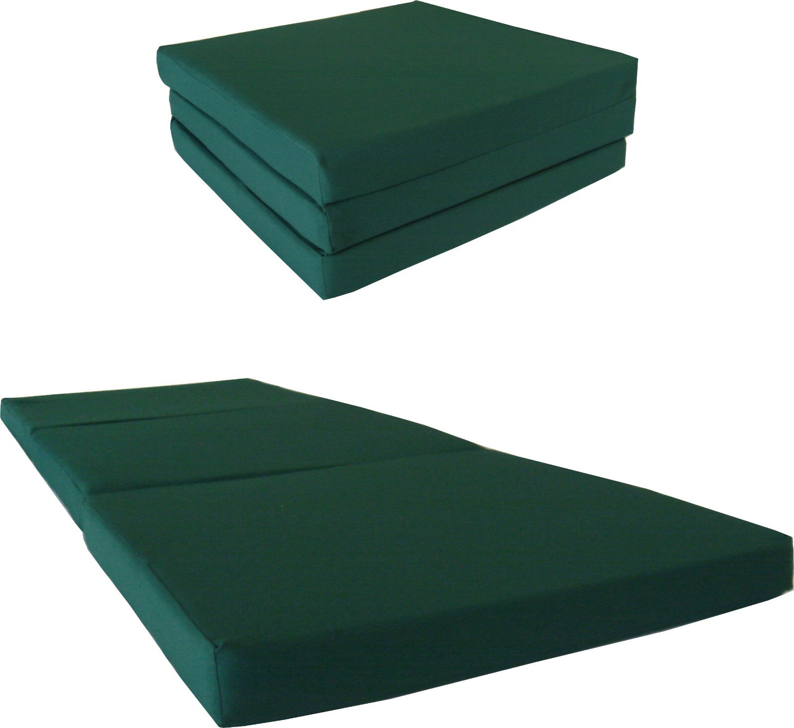 Trifold Foam Beds, Foldable Mats, Cushions, Seats 1.8 Density 3x27x75 Hunter