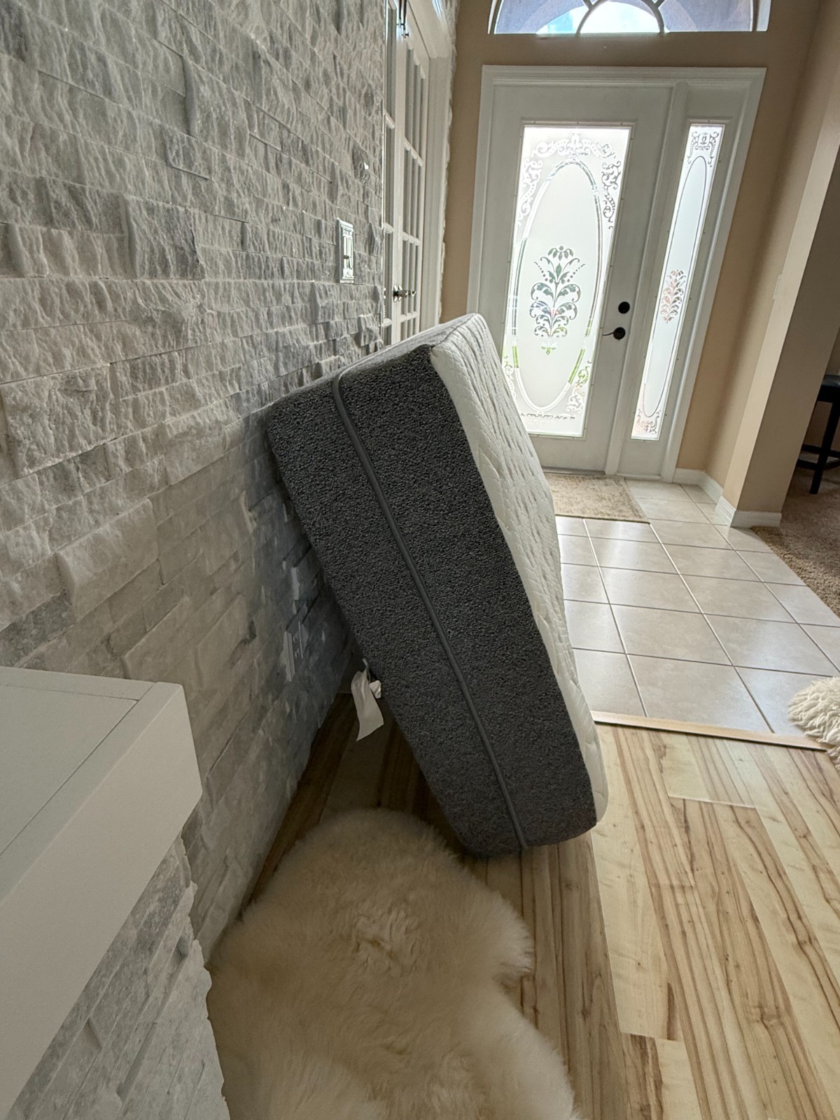 Ghostbed Twin XL Luxe Foam Mattress and Base