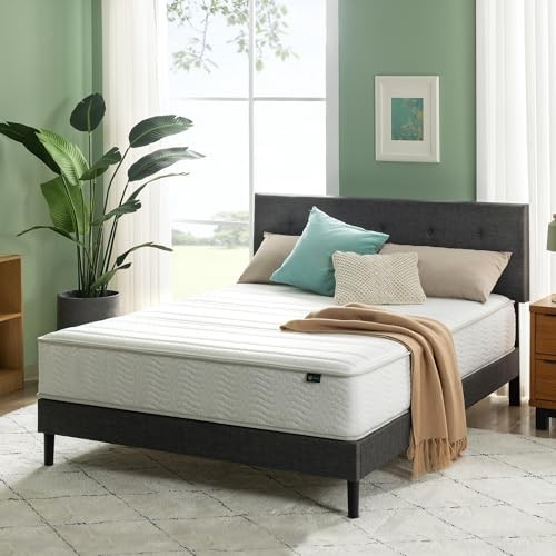 ZINUS 10 INCH FOAM AND SPRING HYBRID MATTRESS [NEW VERSION], FULL, MATTRRESS