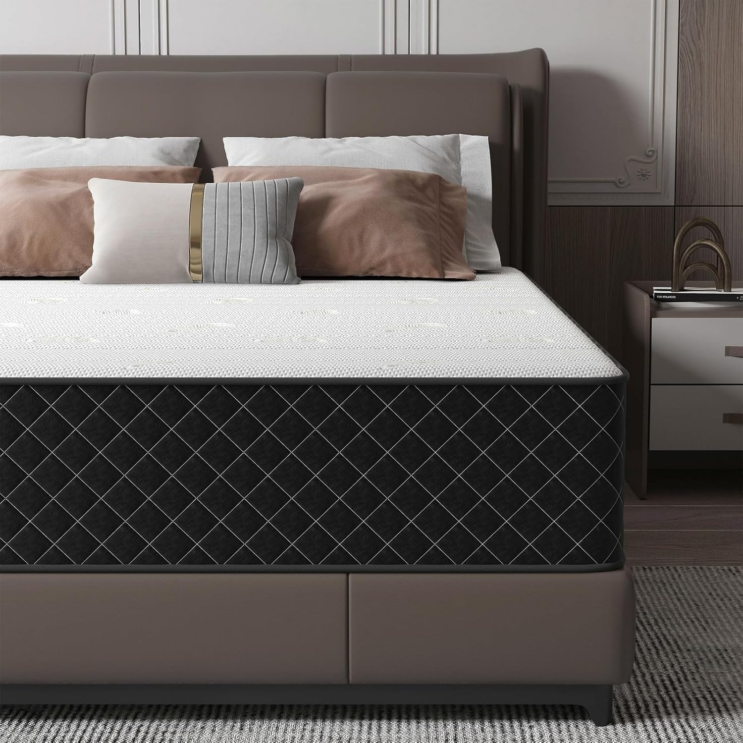 Full Hybrid Mattress 10 Inch Memory Foam Pocket Spring
