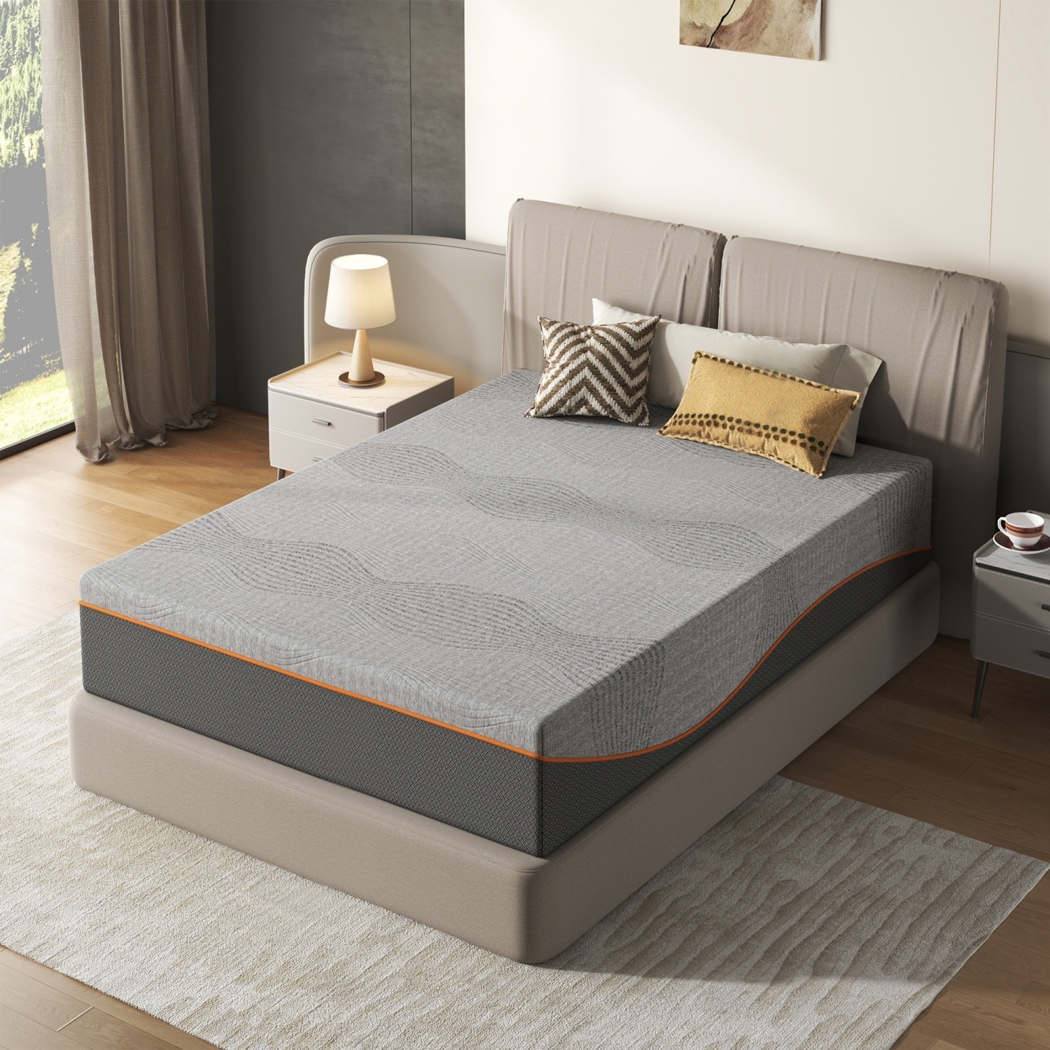 10″ Twin/Full/Queen/King Memory Foam Mattress Medium Soft CertiPUR-US Certified
