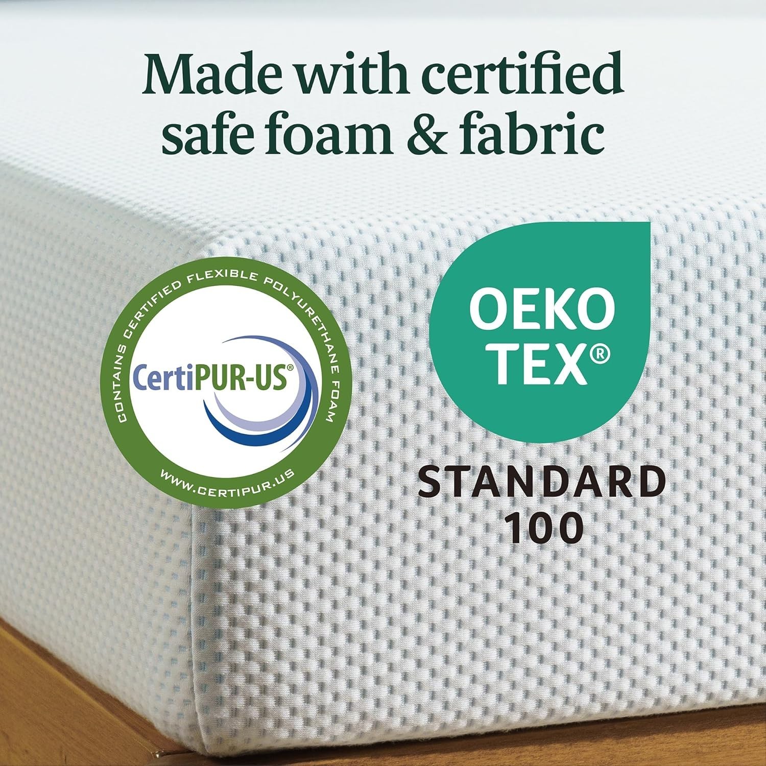 Green Tea Infused Memory Foam Mattress | Full | Cooling Gel