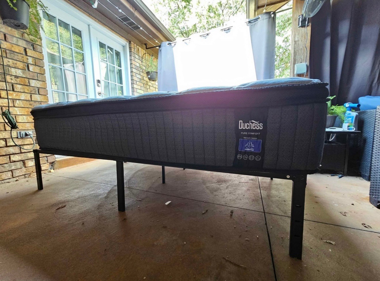 King Sized Duchess Mattress, Practically New And In Perfect Condition.