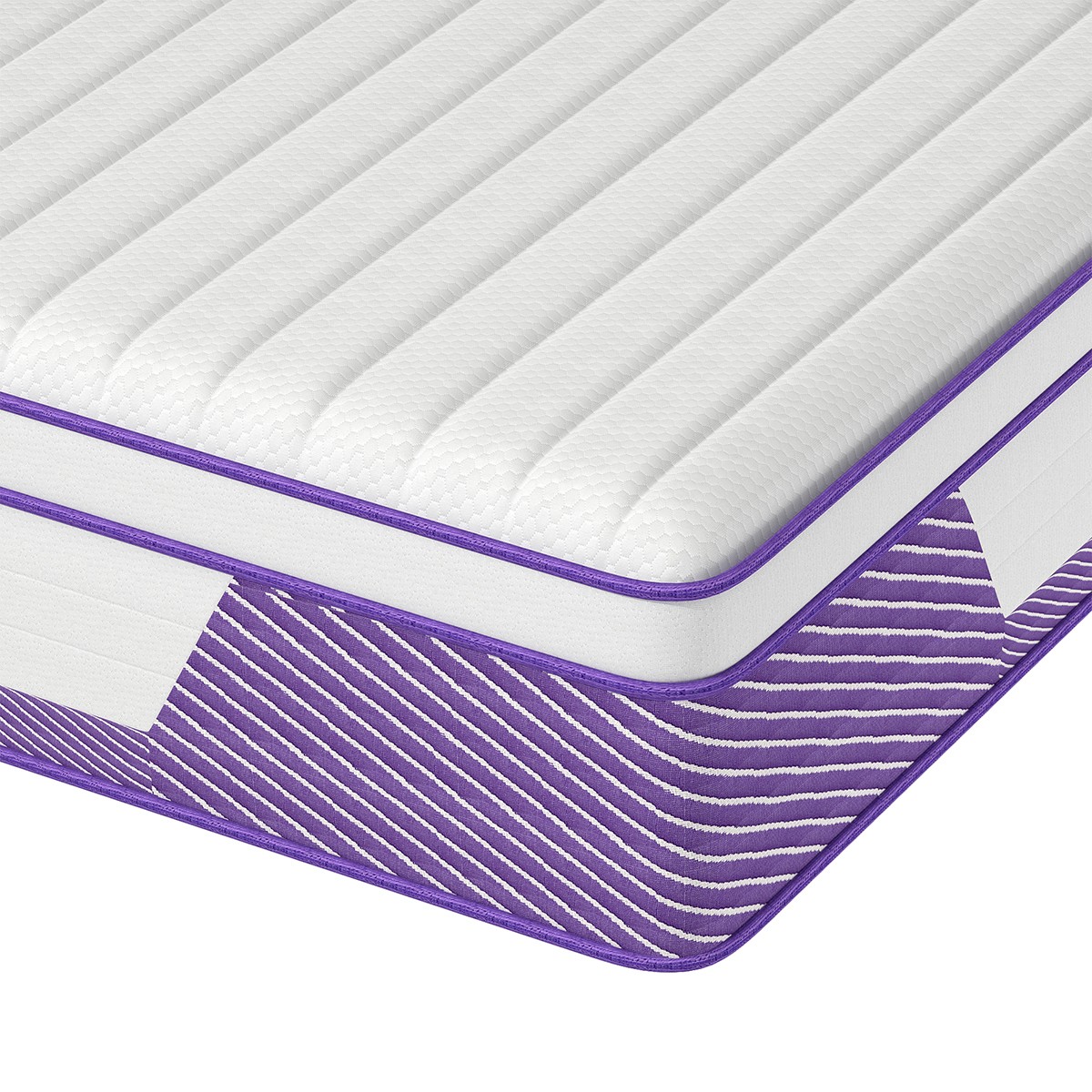 14″ Twin Size Mattress in a Box Medium Firm Hybrid Pocket Spring Gel Memory Foam