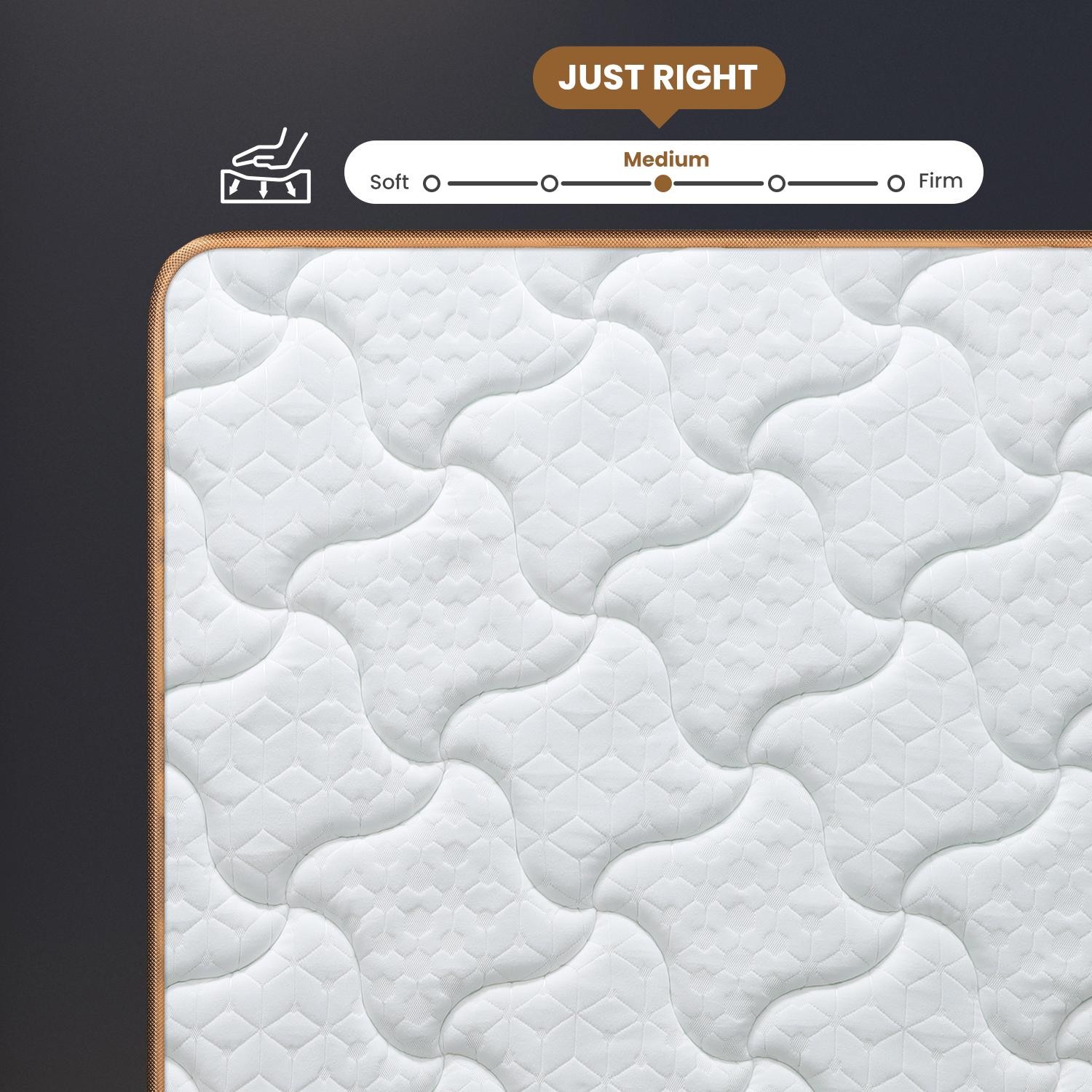 10″ Full Plush Hybrid Mattresses with Independently Encased Coils & Gel Memory