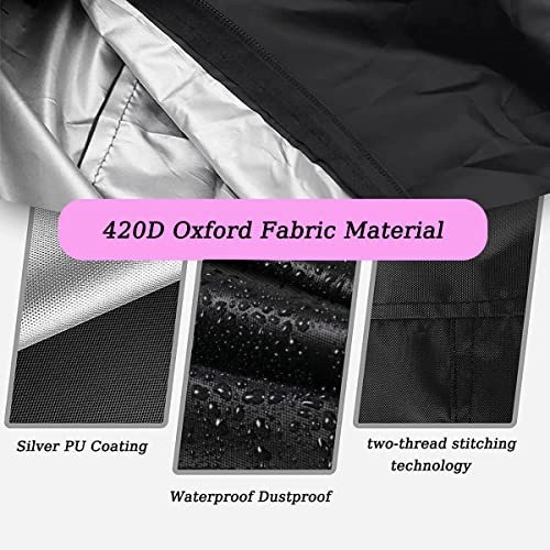 Folding Mattress Storage Bag for Tri Fits for 6″ Full Mattress (58×26×18 Inch)