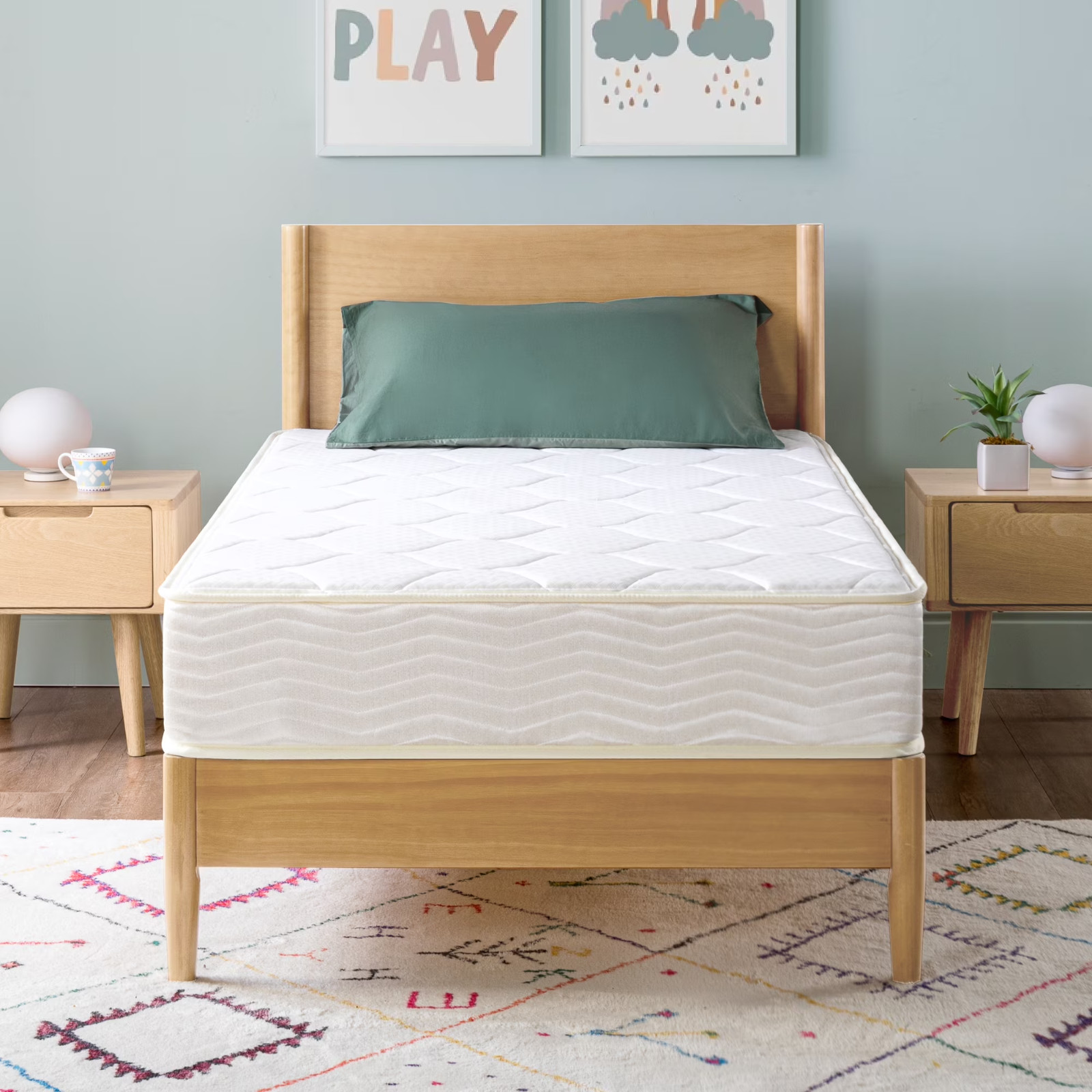 Zinus 8″ Core Comfort Bonnell Innerspring Mattress, Twin-XL