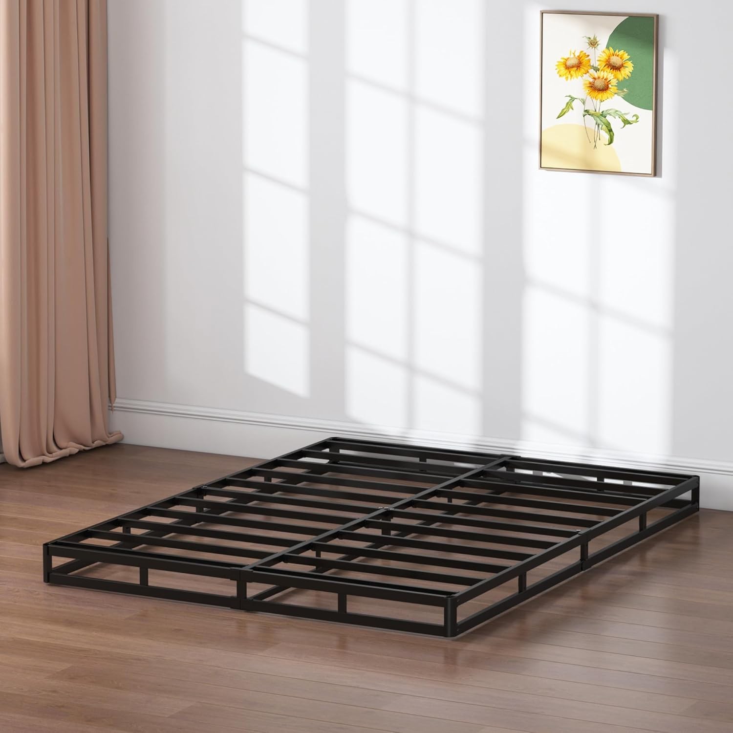 Box Spring Full 3 Inch Heavy Duty Low Profile Metal Box Springs Full Bed Home
