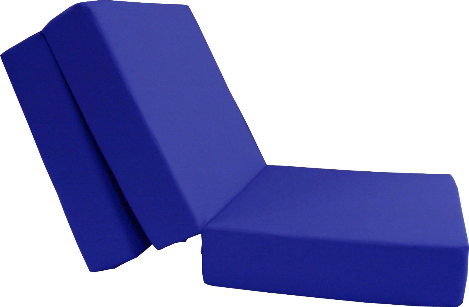 Shikibuton Trifold Foam Beds 1.8 lbs Density, Folding Mattress 6x27x75, Royal