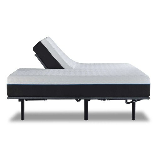 Split Flex Top Adjustable Air Bed mattress + Flippable Internal Topper!