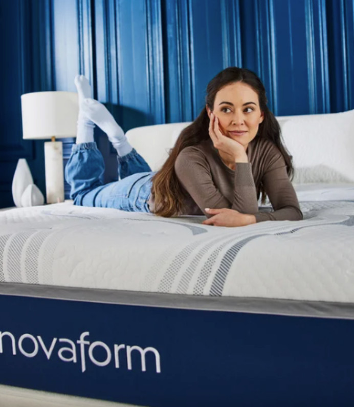 Novaform 14” ComfortGrande Advanced Gel Memory Foam Mattress,Queen