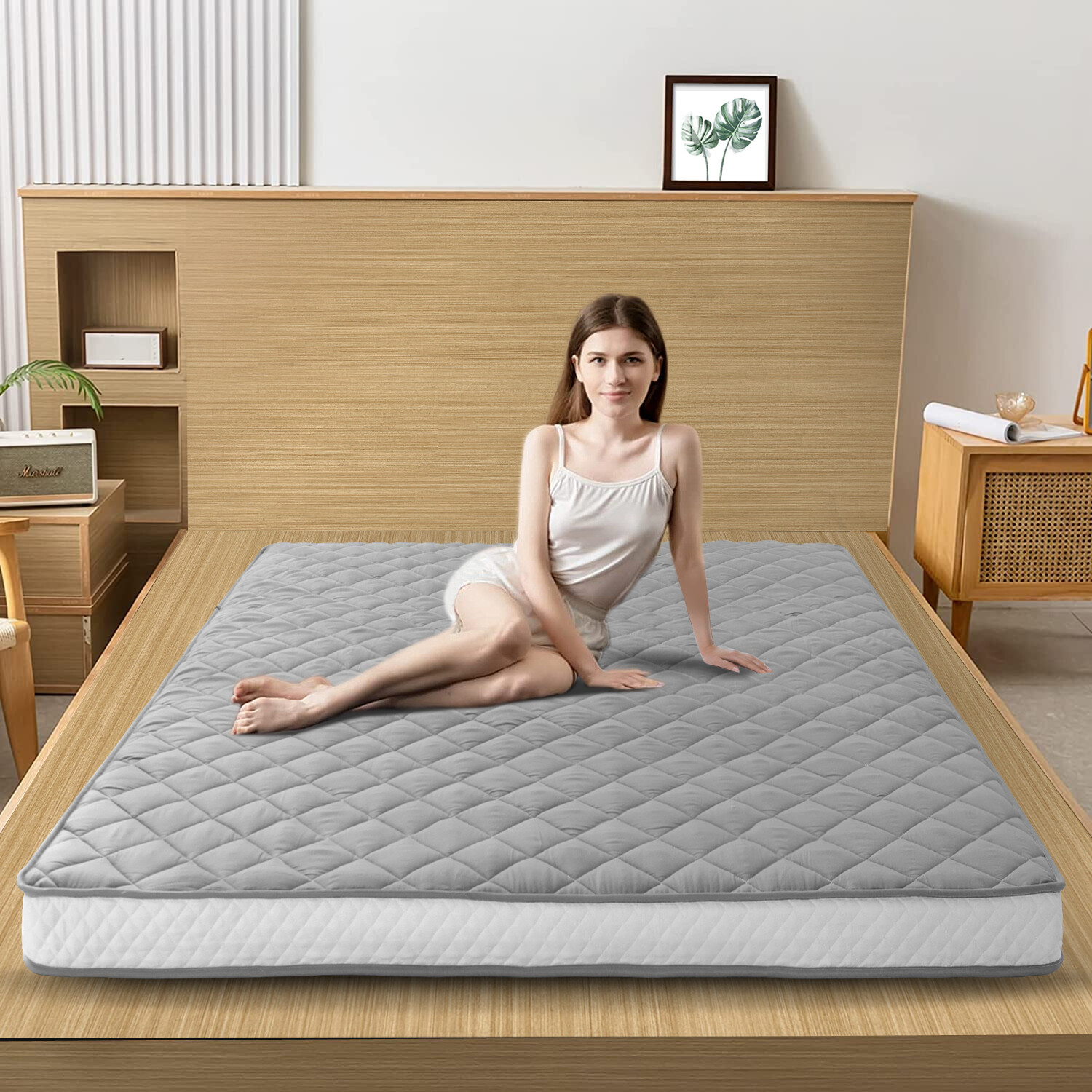 Floor Mattress Japanese Futon Mat Floor Mattress Twin Full Queen Sizefor All Age