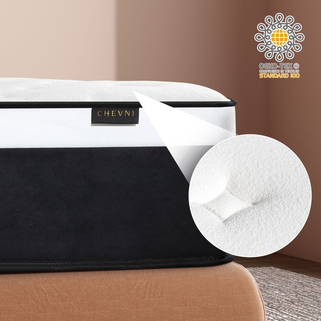 10″12″14″ Twin Full Queen King Size Mattress Hybrid Foam Pocket Coils Bed In Box